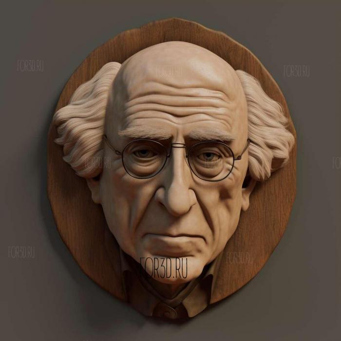 larry david 2 stl model for CNC